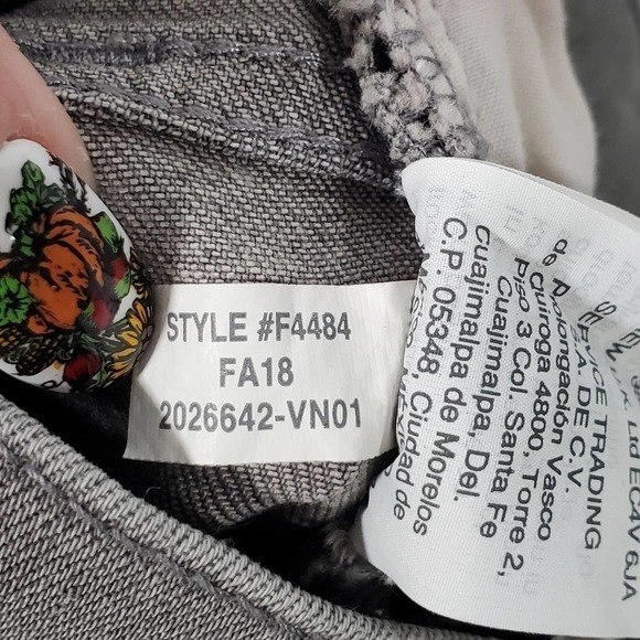 J. Crew Mercantile Mid-Rise Skinny Jean Valley Wash Gray Size 24 - Picture 10 of 11